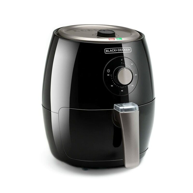 Freidora de Aire Black & Decker BXAF2500E Negro 1500 W 2,5 L Freidora de Aire Black & Decker BXAF2500E Negro 1500 W 2,5 L
