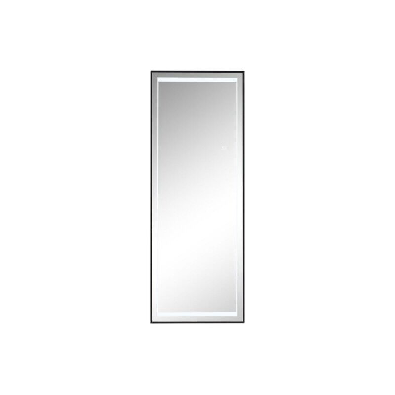 Specchio spogliatoio Home ESPRIT Nero Alluminio 50 x 2 x 150 cm