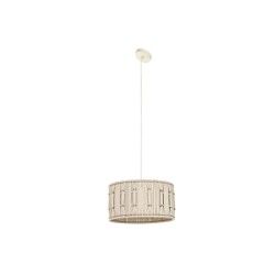 Lámpara de Techo Home ESPRIT Yute 50 W 39 x 39 x 25 cm
