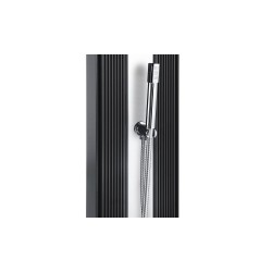 Douche Hybride Dada Formidra Anthracite et Aluminium Brossé 37L