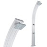 Douche Solaire SoSpring 30 Litres Alluminium Inox avec Rince Pied