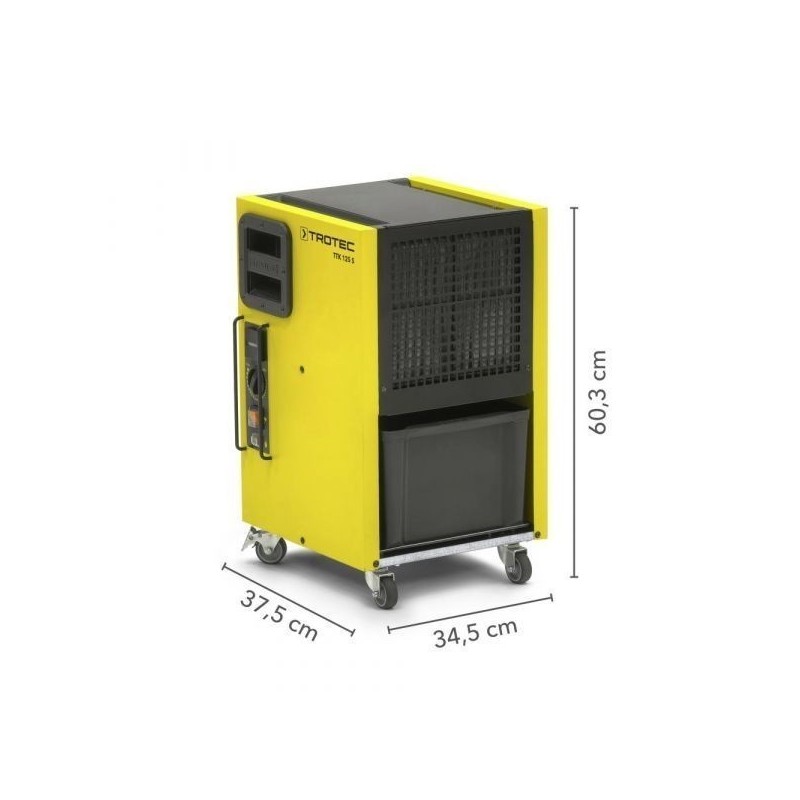 Entfeuchter professionelle Mobile Trotec TTK175S mit Verlängerungskabel 20 Meter