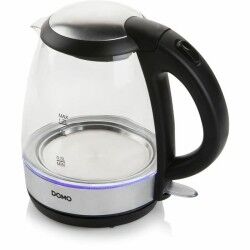 Hervidor DOMO DO9218WK Plateado Acero Inoxidable Cristal 2200 W 1,2 L
