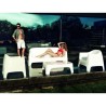 Lot de 4 Fauteuils Lounge Solid Vondom noir
