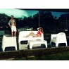 Ensemble de 4 Canapés de jardin Vondom Solid Sofa noir