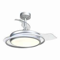Ventilador de Techo CristalRecord Plateado 35 W (3000 K) (4000 K)