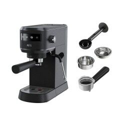 Cafetera Express de Brazo AEG EC6-1-6BST Negro 1450 W 1 L