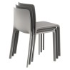 Lot de 4 fauteuils Vondom Kes noir