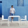 Lot de 4 chaises Vondom Kes noir