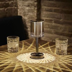 Lot de 2 Lampes Gatsby Cilindro Fumée sans fil Vondom Led