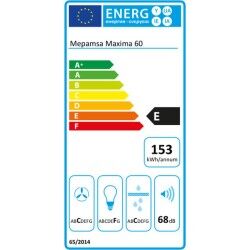 Konventioneller Rauchfang Mepamsa MAXIMA 60V2 60 cm Stahl