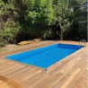 Piscine Bois Ubbink Linéa 500x1100 H140cm Liner Beige sable
