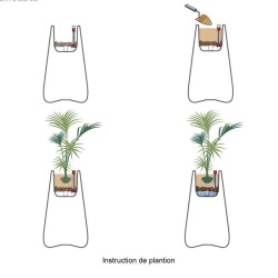 Vaso Adan Vondom Medium Model Bianco con serbatoio