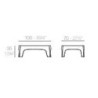Lot de 4 Tables basses Vondom Solid blanc