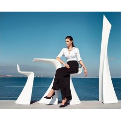 Wing Table Vondom white Matt