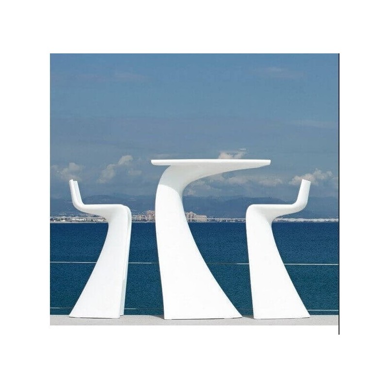 Wing Table Vondom white Matt