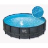 Pool Swing Elite Round Design rattan 427x107