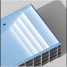 Pool Shell Polypropylene CosyPool 370x840 H150 retângulo