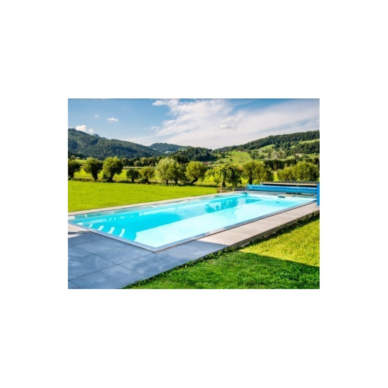 Pool Shell Polypropylene CosyPool 370x840 H150 retângulo