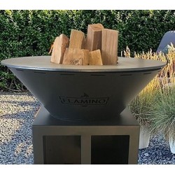 Brasero Brasichic Classic pyramidenförmig schwarz Flamino