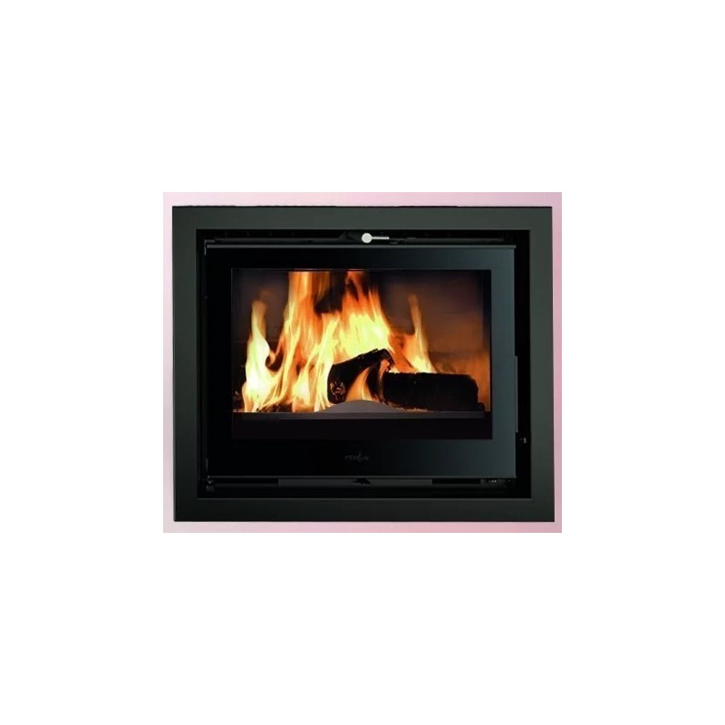 Ferlux Kalio Inserto de madera de hierro fundido con cristal Turbo 16 kW