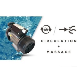 Spa acrylique Halfmoon NetSpa Wave 3