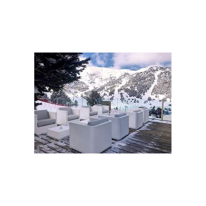 Fauteuil Lounge Ulm Vondom Blanc