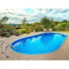 Oval pool Ibiza Azuro 10x416 H150