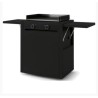 Chariot Modern Noir 60 Forge Adour pour plancha.