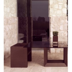 Mesa de jantar Vela XL Vondom 300x120xH72 Branco
