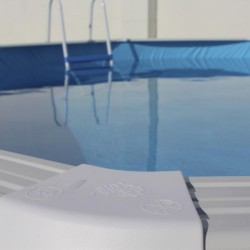 Piscine hors sol TOI Magnum ronde 350x132 Anthracite