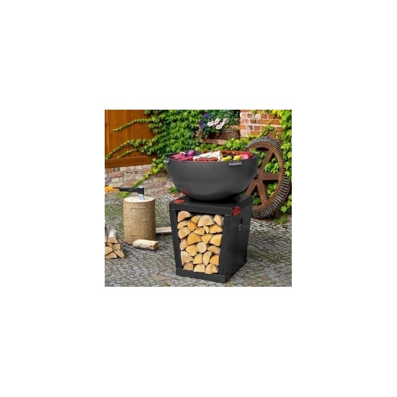 Santos CookKing Premium wood brazier with Plancha and Bonfire Support