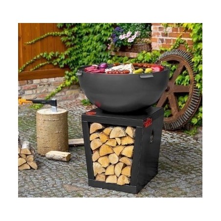 Santos CookKing Premium wood brazier with Plancha and Bonfire Support