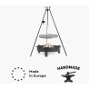 Brazier and Tripod Haiti Cook King 60cm with Stainless Steel Grill