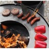 Braseiro de jardim Toronto Cook King com Plancha 80cm