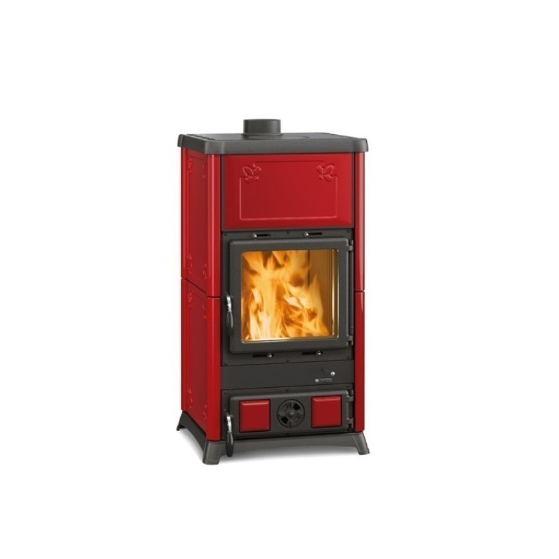Fogão a lenha Nordica Extraflame Fedora 8.3kW Bordéus