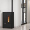 Poêle à granulés étroit ventilé La Nordica Extraflame Luisella 5kW Noir