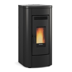 Poêle à granulés ventilé La Nordica Extraflame Klaudia  8kW Noir