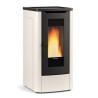 Poêle à granulés La Nordica Extraflame Dahiana VFS 10 kW  ventilé Ivoire