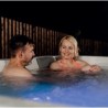Square NetSpa Wave Spa acrilico 5 posti spa