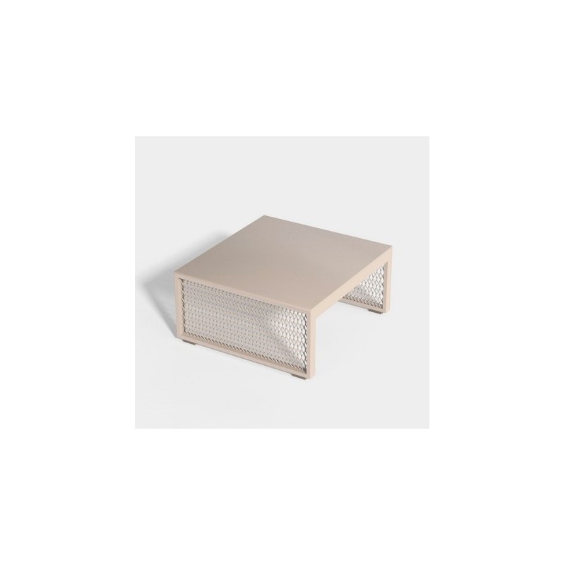 Table Basse Vondom The Factory aluminium Ecru