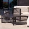 Table Basse Vondom The Factory aluminium Ecru