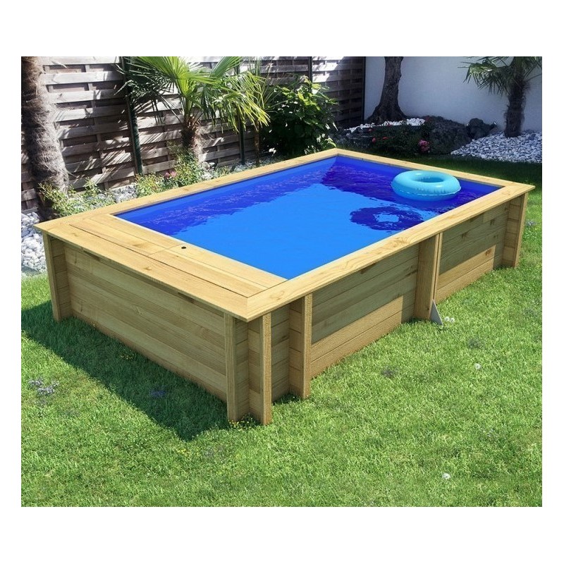 Pool'N Caja de madera Piscina 620x250xH133 BWT myPool