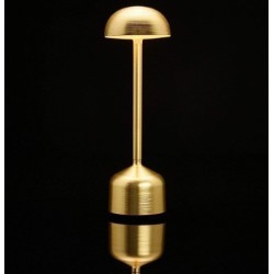 Luminaire de Table Imagilights Led Demoiselle Tall Dôme Gold
