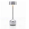 Luminaire de Table Imagilights Led Demoiselle Tall Cylindre Aluminium