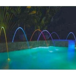 Wasserstrahl Magicstream Pool Heller LED-Farbeffekt