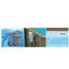 Piscina octogonal de madeira Weva 840x489xh146 BWT myPOOL