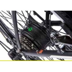 Bicicleta elétrica urbana MTF grande 1.4 26 polegadas 250Wh 36V/13Ah quadro 19'