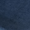 Conjunto de 2 cadeiras de jantar Ania Tecido Azul Escuro Base Preto Metal VeryForma