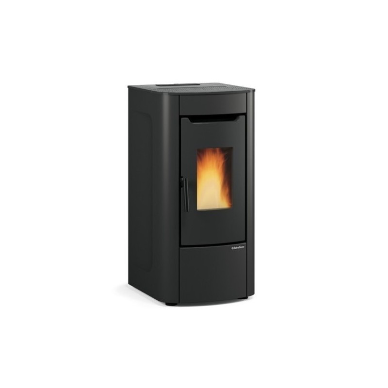 Ventilated pellet stove La Nordica Extraflame Sabry Prestige Line 7kW Black